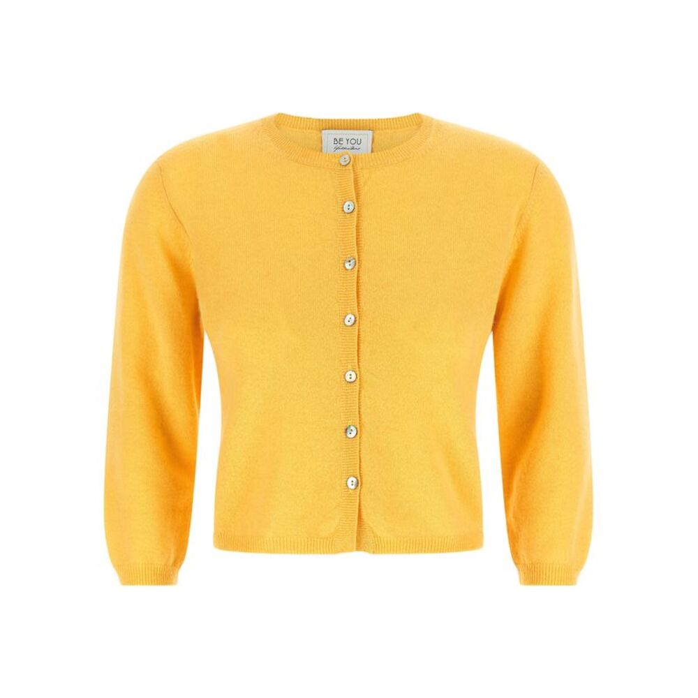 BE YOU Bicolor Cashmere Women's Cardigan